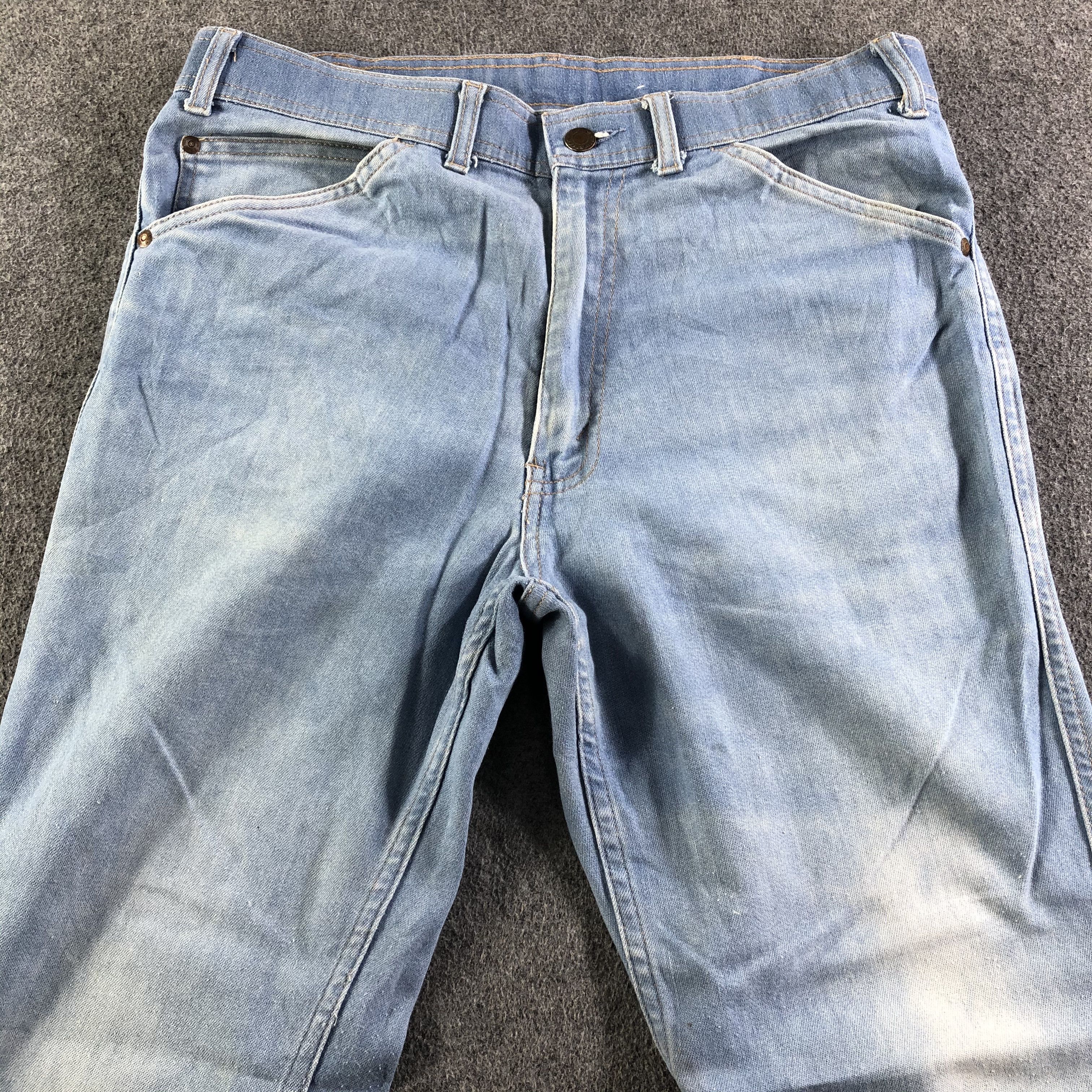 Levi's Vintage Light Wash Levis Jeans-J3407 Size 33" - 3 Thumbnail