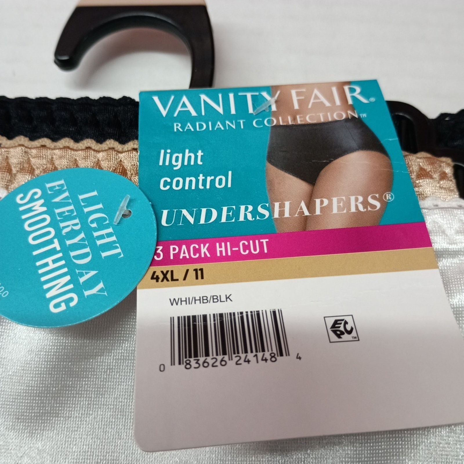 Other VANITY FAIR Women 3-Pair Hi Cut Panties Nylon Size 4XL/11 Size ONE SIZE - 3 Thumbnail