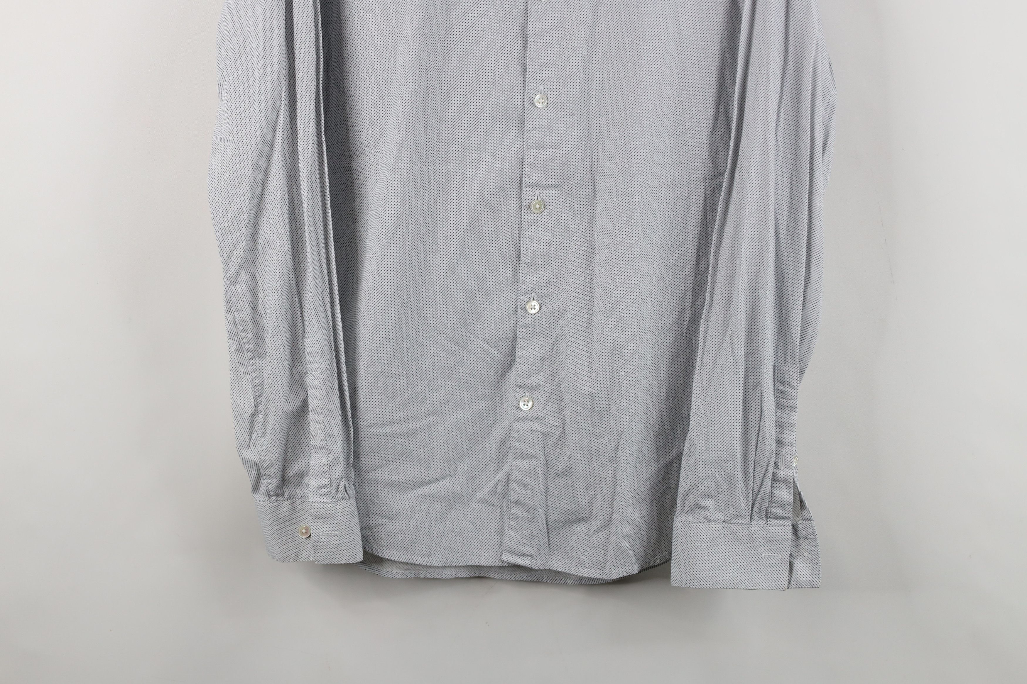 Theory Theory Twill Print Long Sleeve Collared Button Shirt Size US M / EU 48-50 / 2 - 3 Thumbnail