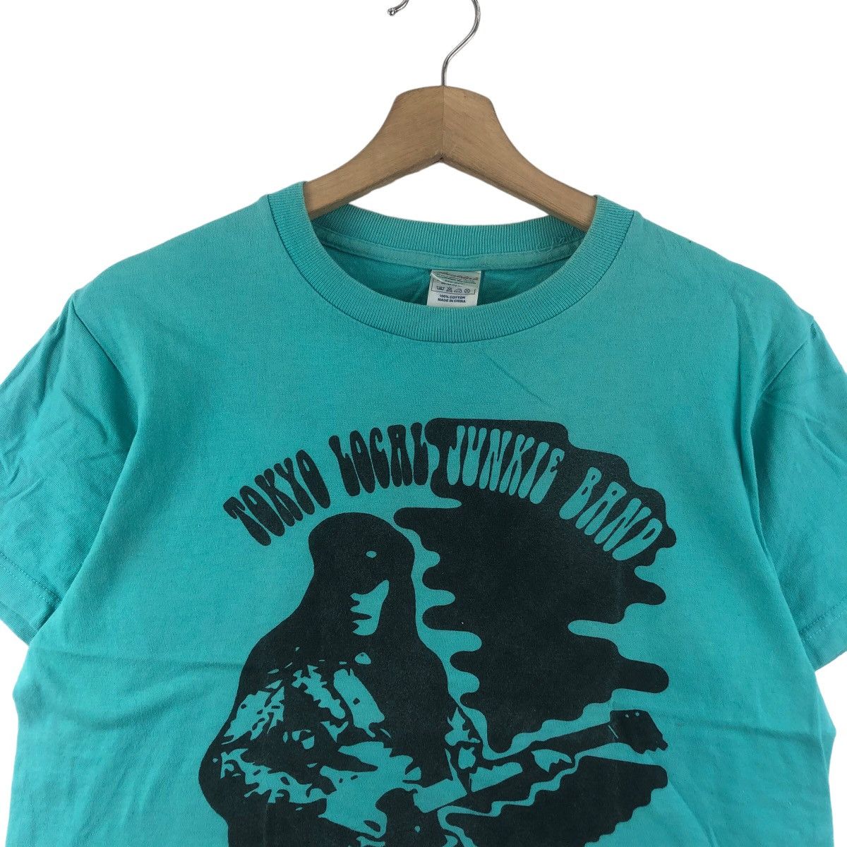Vintage NETANOYOI TOKYO LOCAL JUNKIE BAND Tee Shirt Top Tribe Size US S / EU 44-46 / 1 - 2 Thumbnail