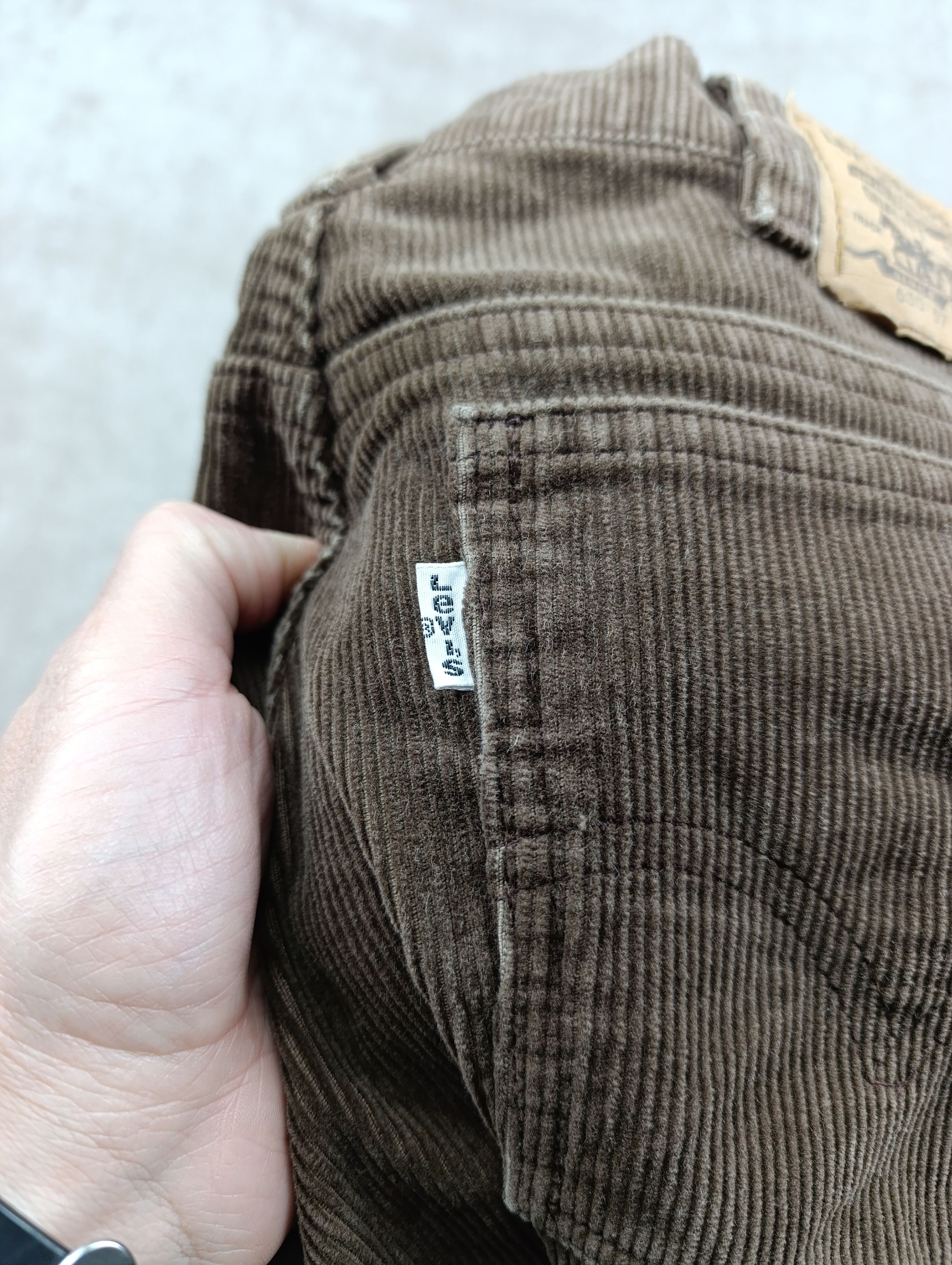 Levi's Vintage Clothing Vintage 70s Levi’s 630 Corduroy Pants Brown Made in France Size US 32 / EU 48 - 8 Thumbnail