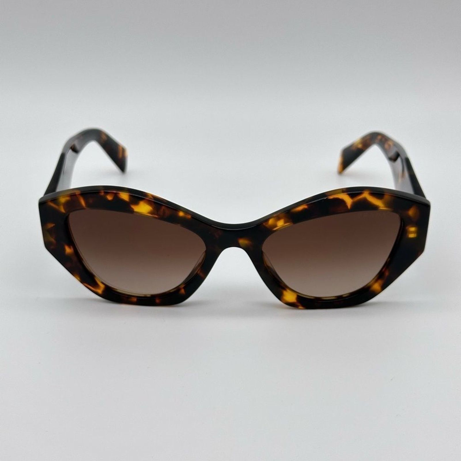Prada NEW PRADA PR07YS VAU6S1 Honey Havana/Brown Gradient Women Size ONE SIZE - 2 Thumbnail