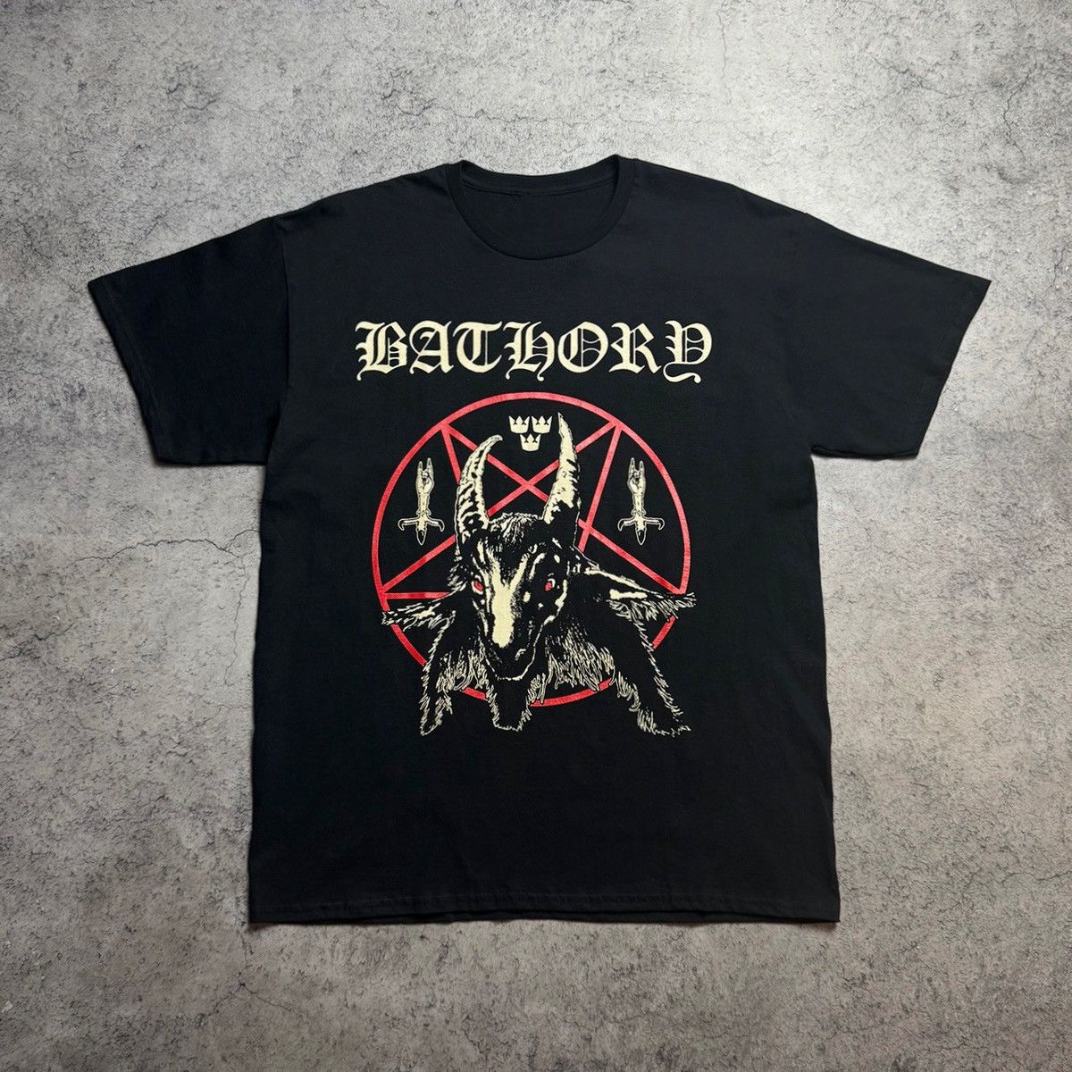 Band Tees Rare Bathory T Shirt Size US L / EU 52-54 / 3 - 1 Thumbnail