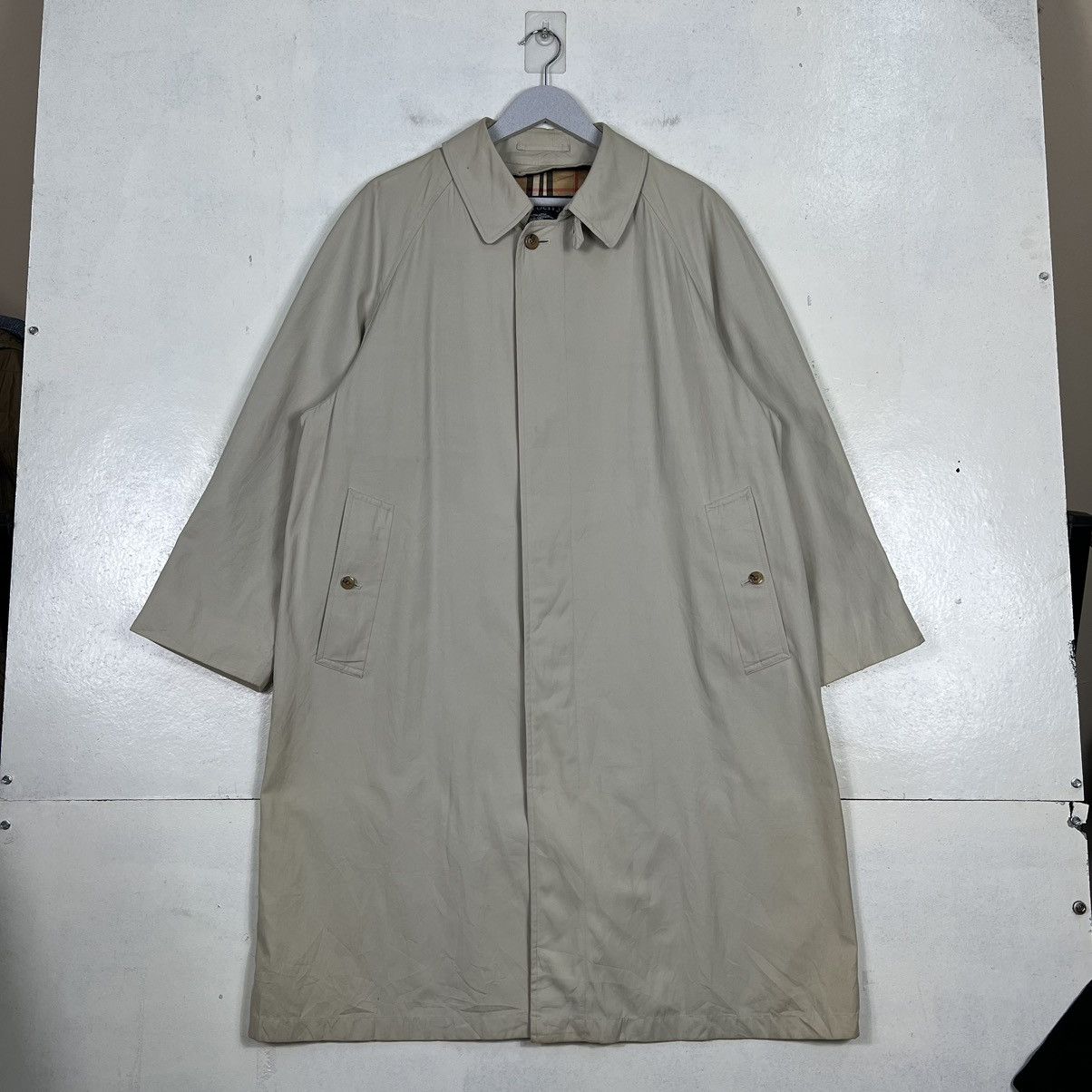 Burberry 🔥 VINTAGE BURBERRY NOVA CHECK TRENCH COAT Size US M / EU 48-50 / 2 - 3 Thumbnail