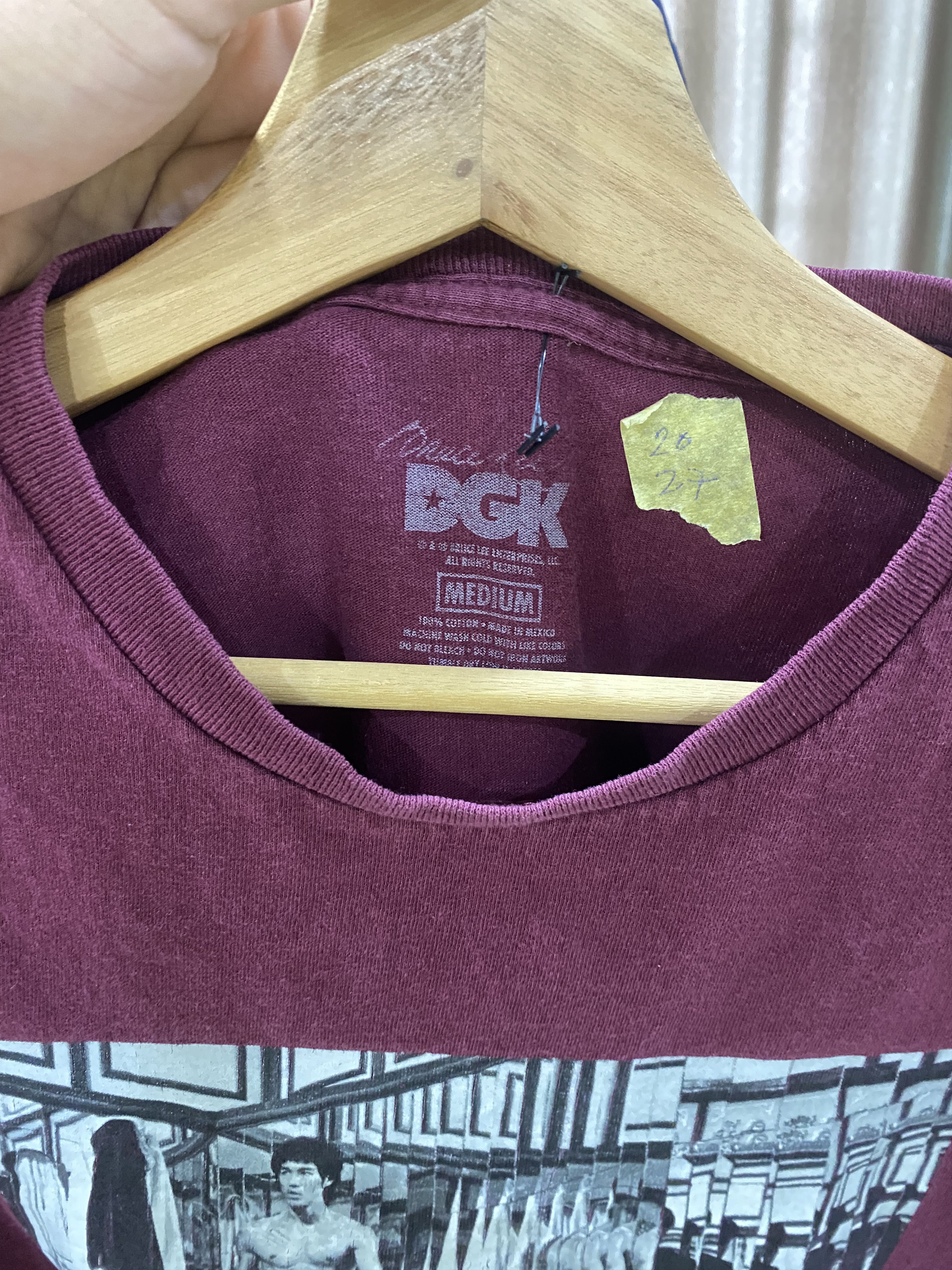 Vintage Bruce Lee DGK T-Shirt Archive Size US M / EU 48-50 / 2 - 6 Thumbnail