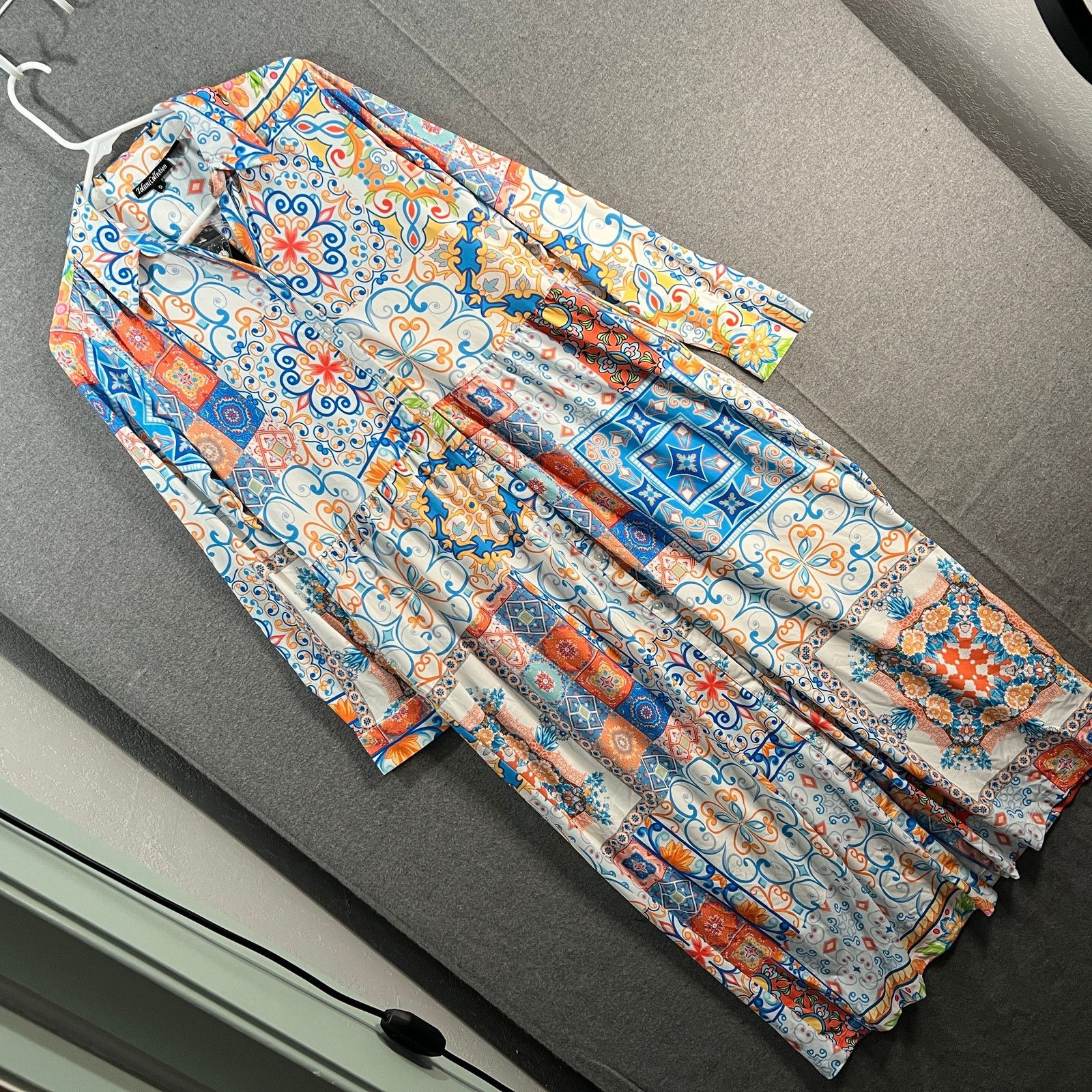 Other Tolani Collection Long Sleeve Knit Dress with Pockets Size S / US 4 / IT 40 - 1 Thumbnail
