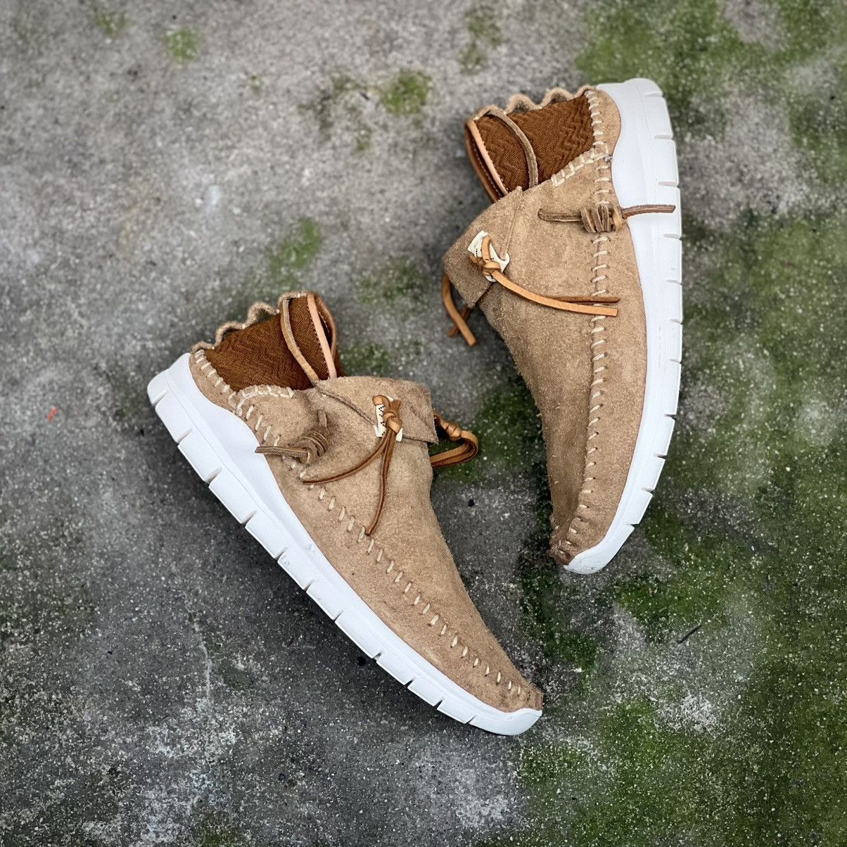 Visvim Visvim Brown Folk Trainer Tan Suede Shoes, Size US 8 / EU 41 - 6 Thumbnail