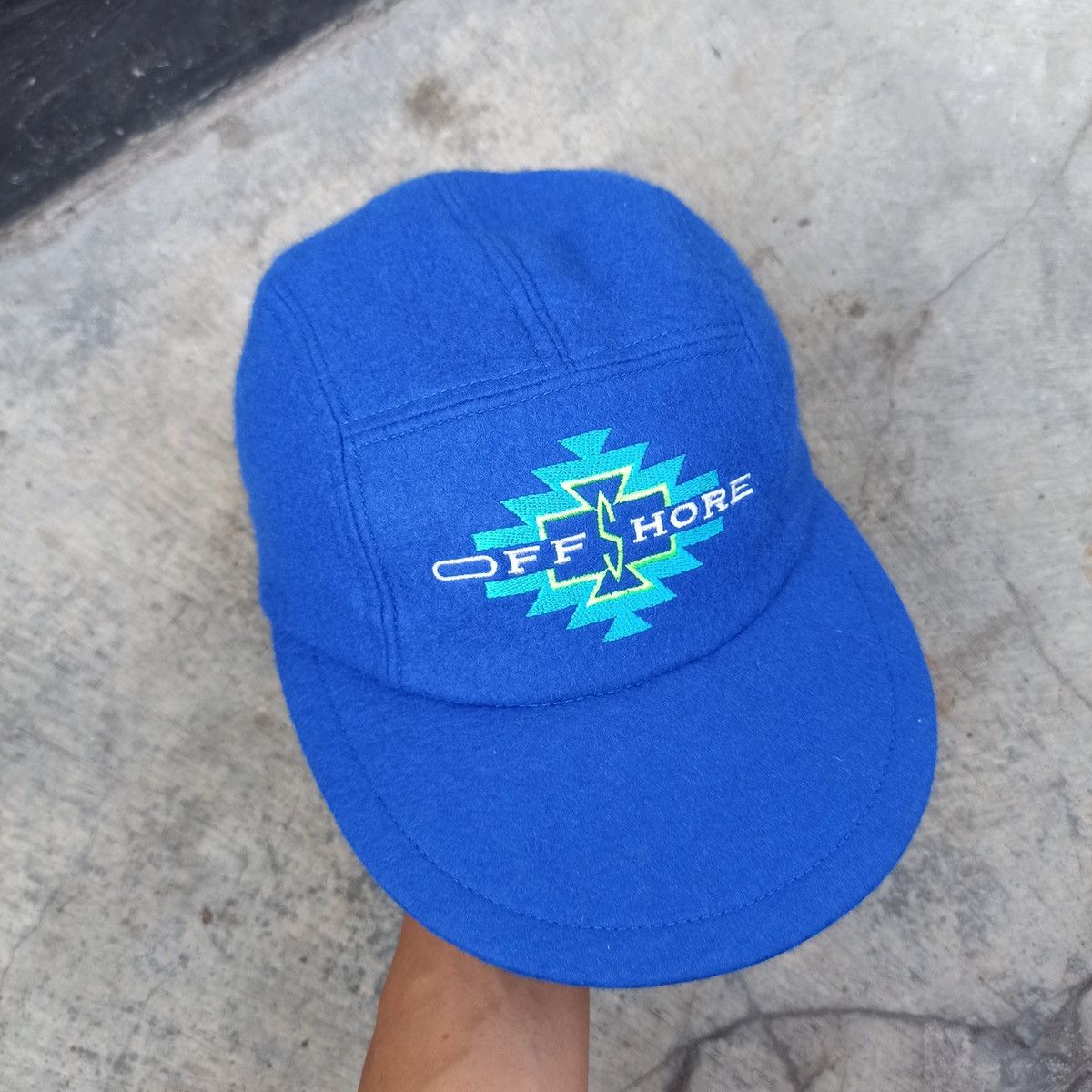 Other Vintage off shore five panel hat Size ONE SIZE - 1 Thumbnail