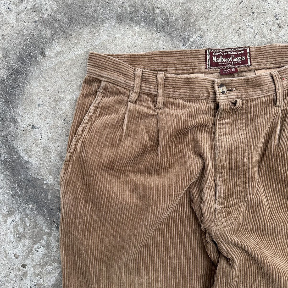 Vintage Vintage Corduroy Pants Marlboro Classic velveteen 90s Size US 32 / EU 48 - 7 Thumbnail