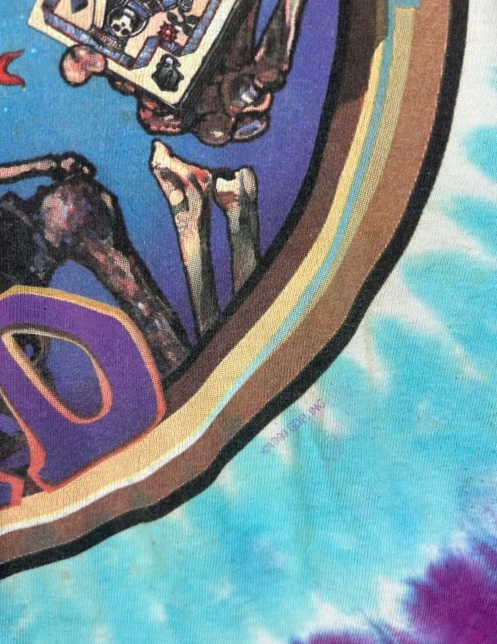 Band Tees × Grateful Dead Vintage Grateful Dead 90s Tye Die Tshirt Size US XXL / EU 58 / 5 - 7 Thumbnail