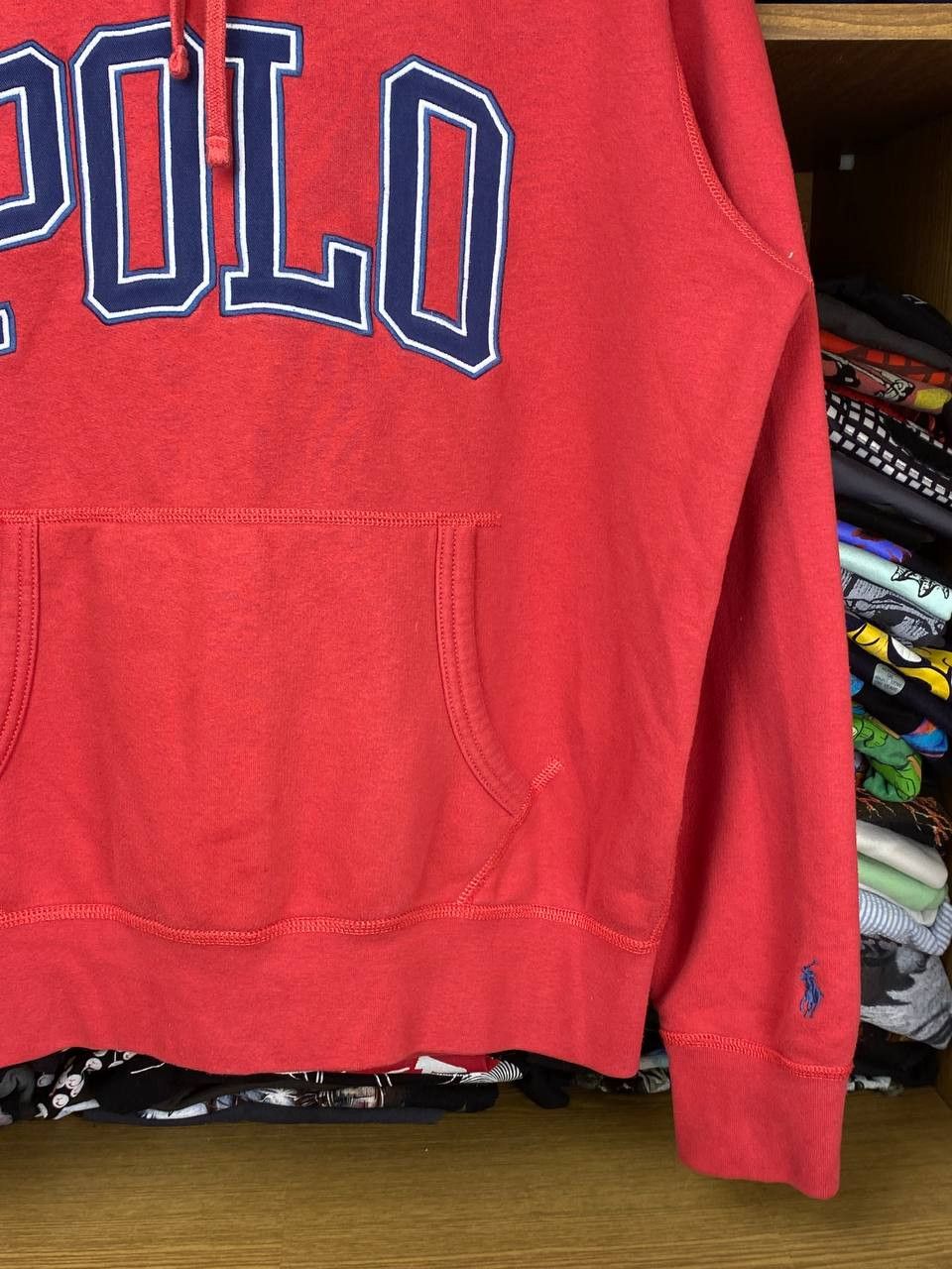 Polo Ralph Lauren × Vintage Polo Ralph Lauren Spellout Hoodie Size US M / EU 48-50 / 2 - 6 Thumbnail