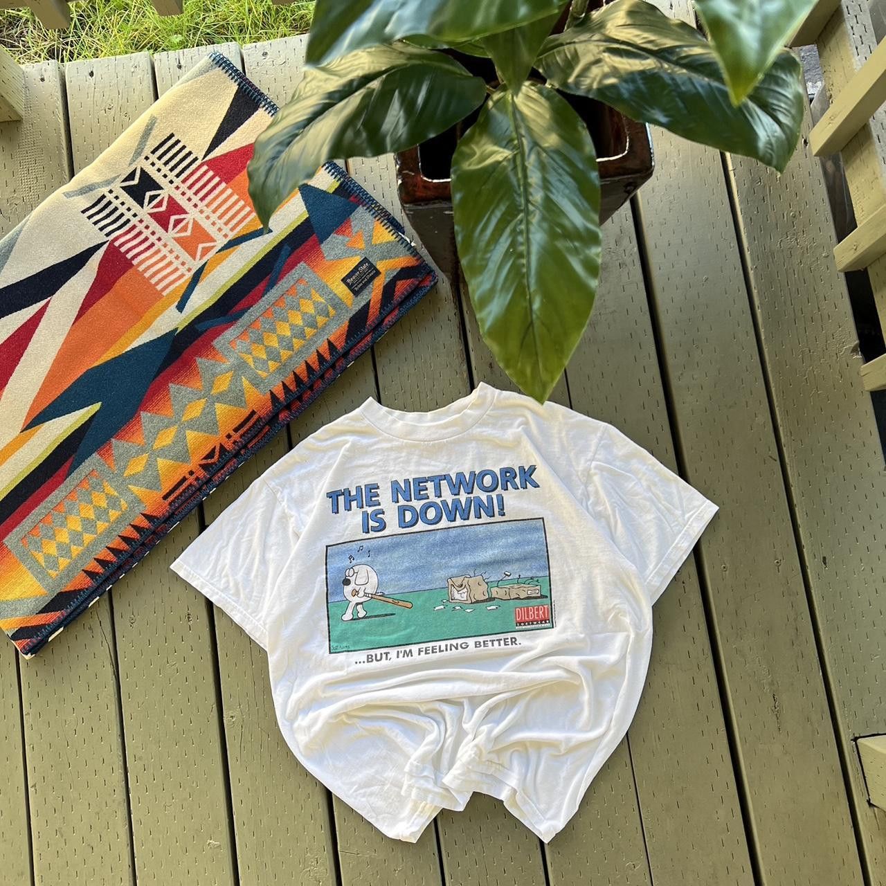 Vintage Funny Vintage T Shirt Size US L / EU 52-54 / 3 - 1 Thumbnail