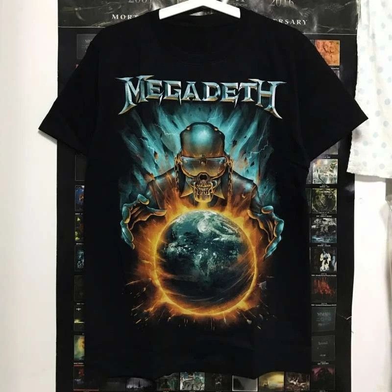 Vintage Vintage Mega Rock Music T-Shirt Size US XL / EU 56 / 4 - 1 Thumbnail