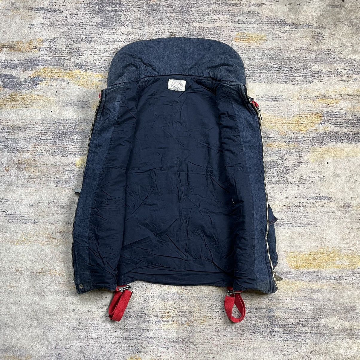 Armani × Vintage Vintage 90s Armani Jeans bondage vest Size US M / EU 48-50 / 2 - 12 Thumbnail