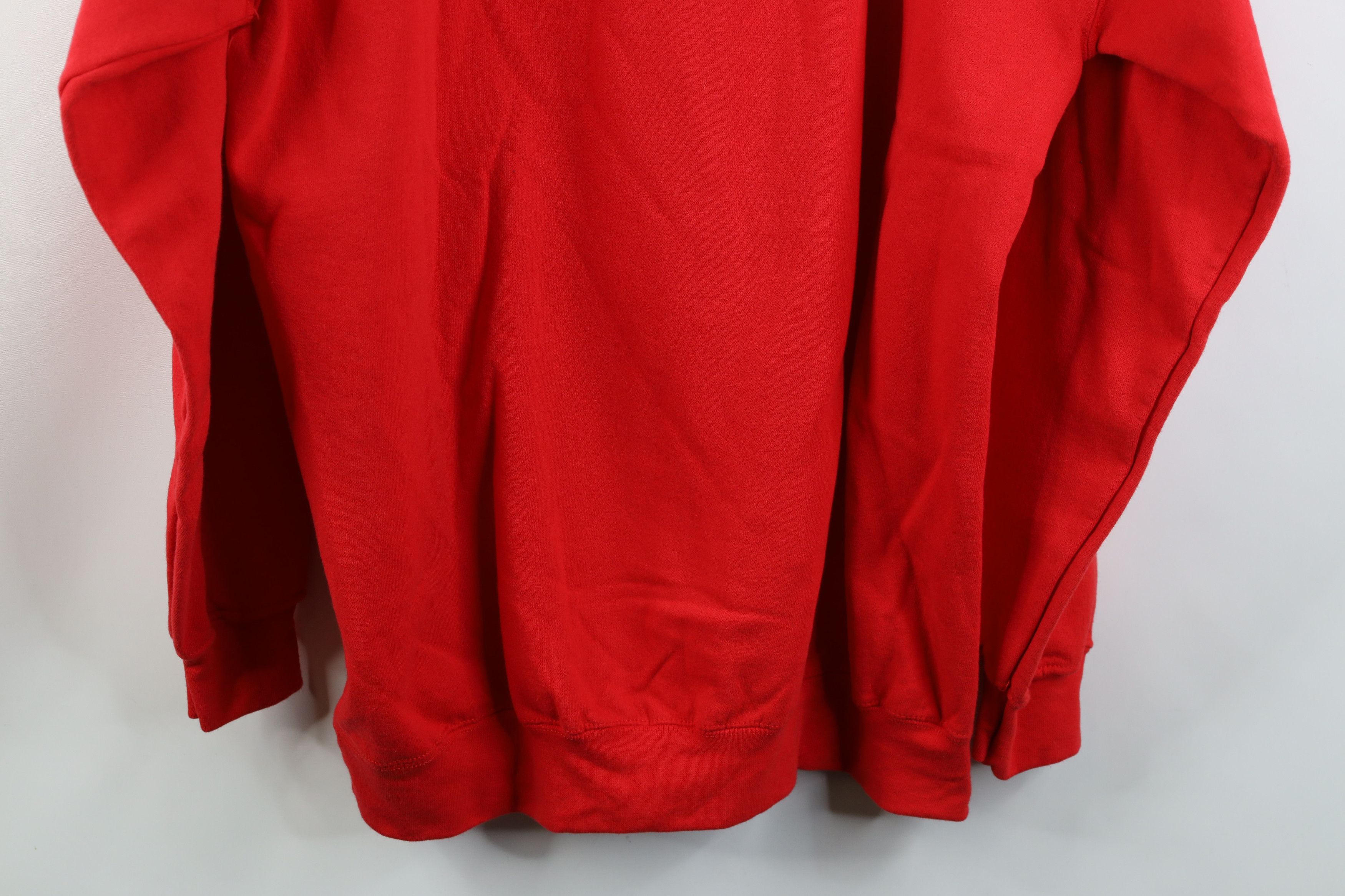 Vintage Vintage 90s Streetwear Maui Hawaii Flower Sweatshirt Red Size L / US 10 / IT 46 - 11 Thumbnail