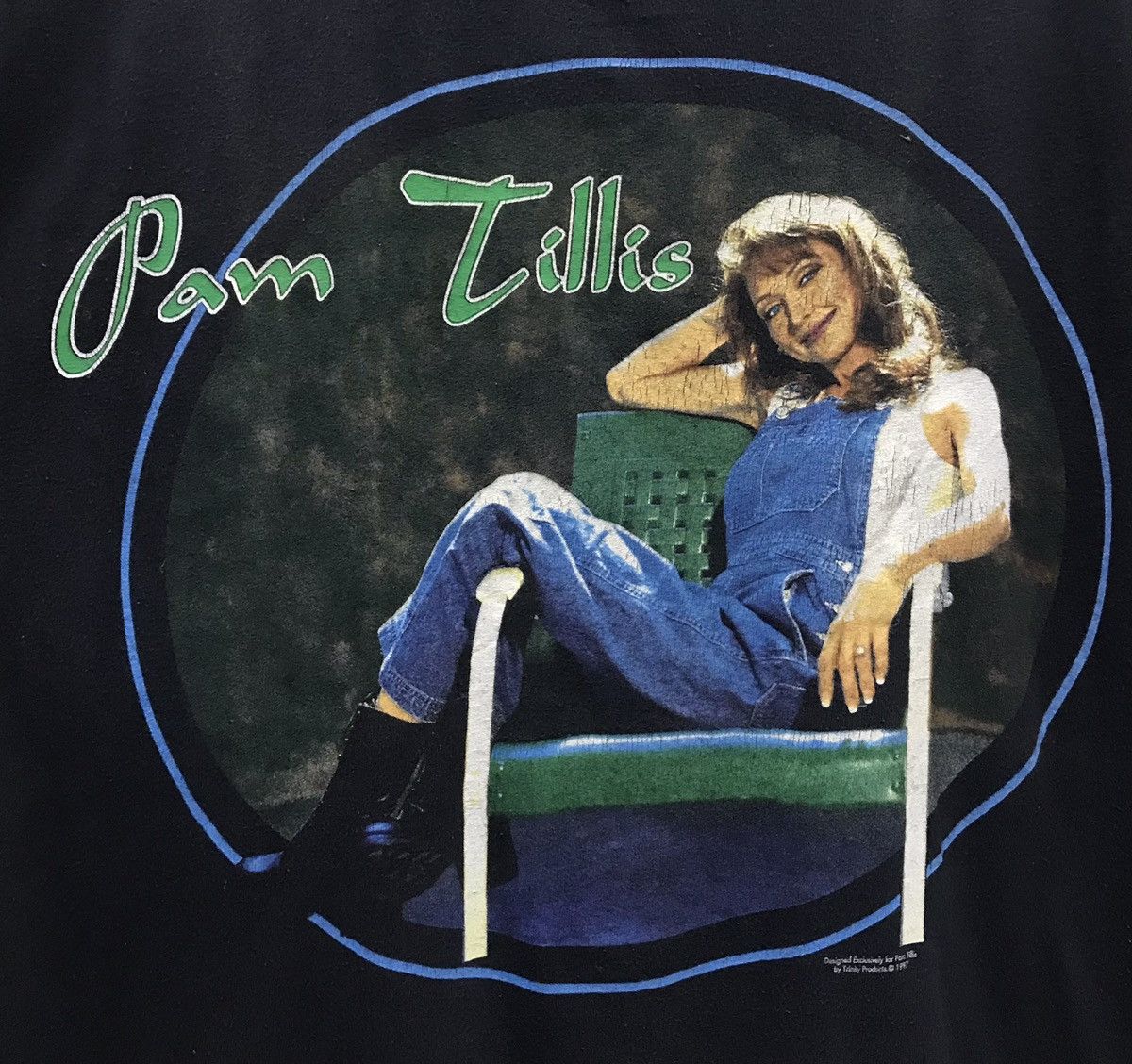 Band Tees × Vintage Vintage Pam Tillis Land Of The Living Shirt Size US L / EU 52-54 / 3 - 3 Thumbnail