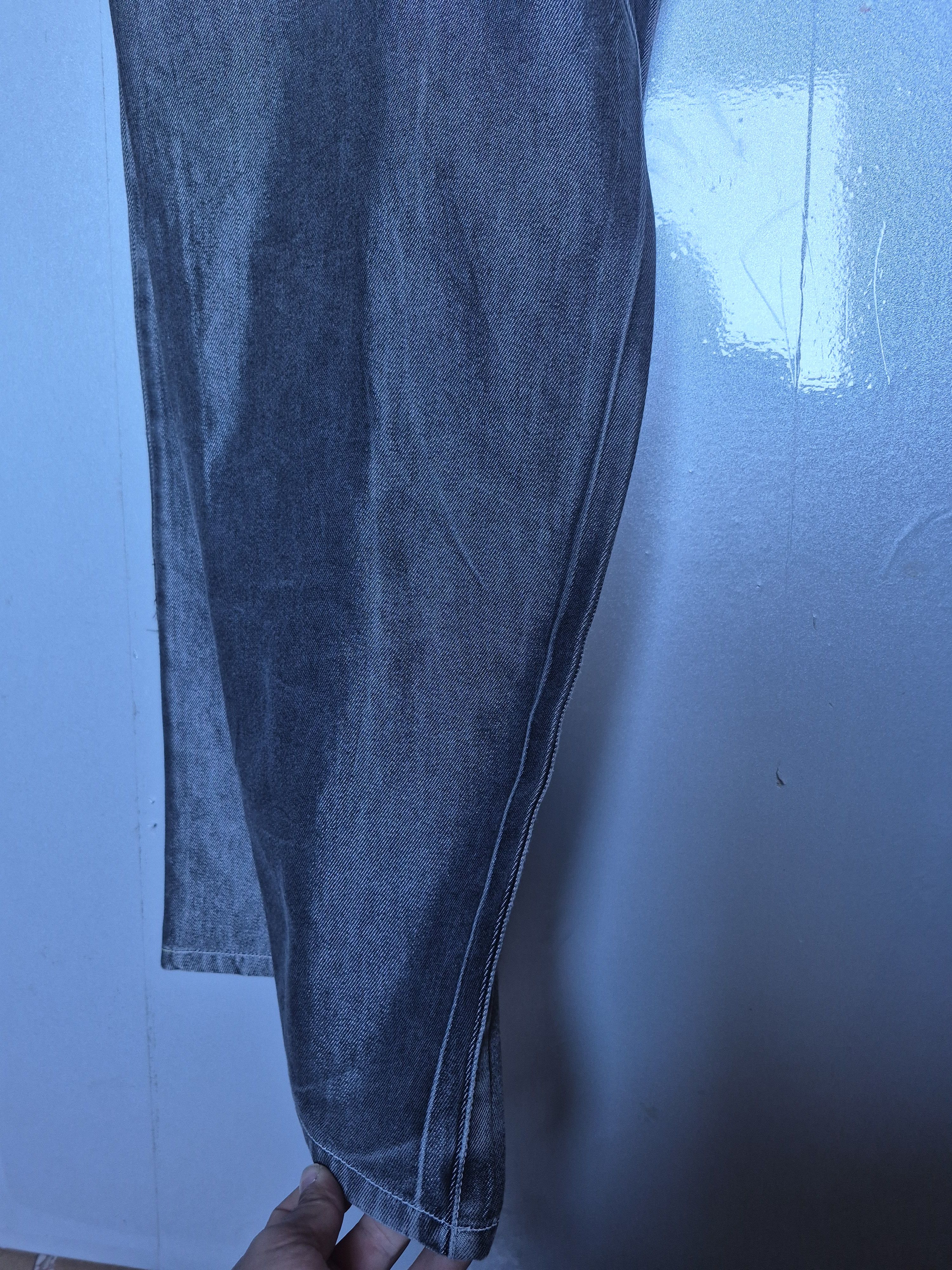 Ecko Unltd. Ecko Unltd jeans silver metallic baggy pants Y2K 5th An Size US 26 / EU 42 - 20 Thumbnail