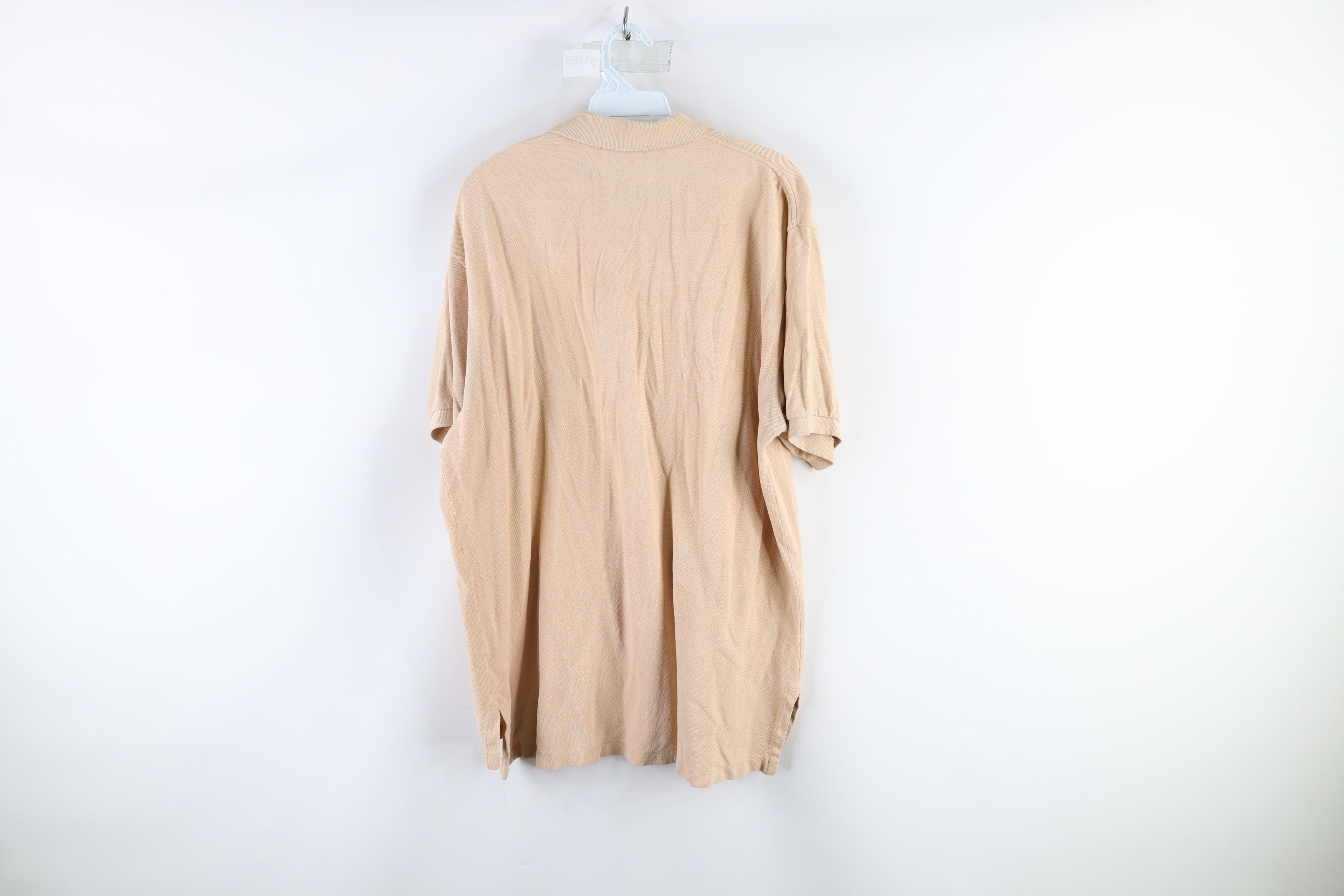 Ralph Lauren Vintage 90s Ralph Lauren Golf Polo Shirt Beige Cotton Size US L / EU 52-54 / 3 - 9 Thumbnail