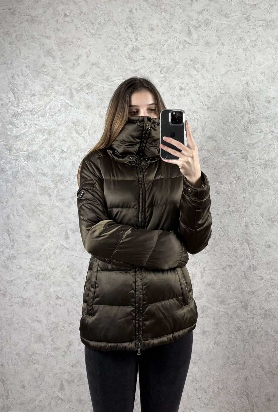 Prada Prada Women’s Dowm Puffer Jacket Size 42 Size M / US 6-8 / IT 42-44 - 2 Thumbnail