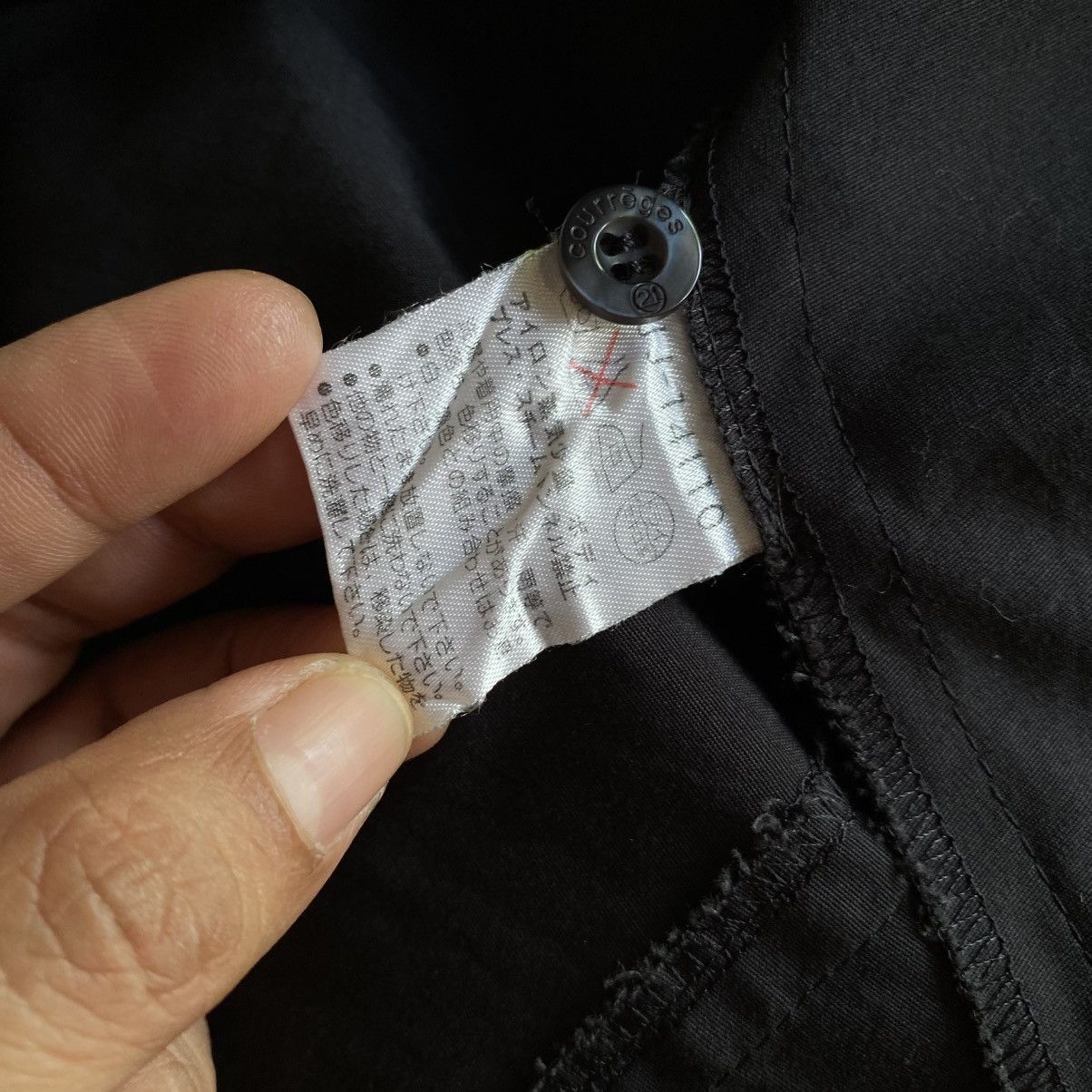 Courreges Courreges Black Fitted Elegant Collar Shirt Size XS / US 0-2 / IT 36-38 - 12 Thumbnail