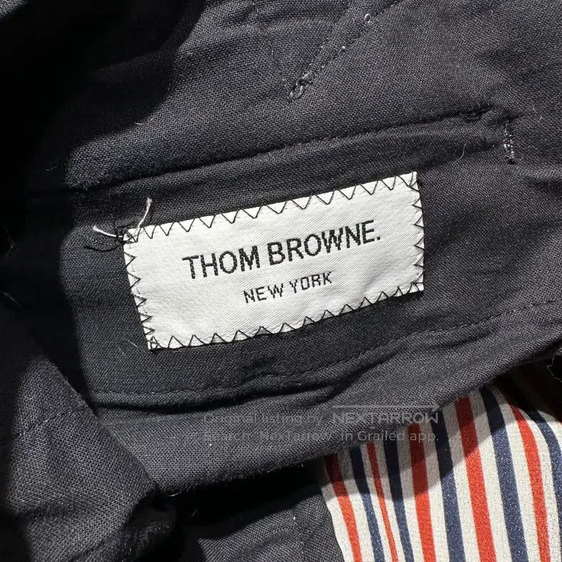Thom Browne Thom Browne Solid Color Wool Pants Size 25" / US 0 / IT 36 - 3 Thumbnail