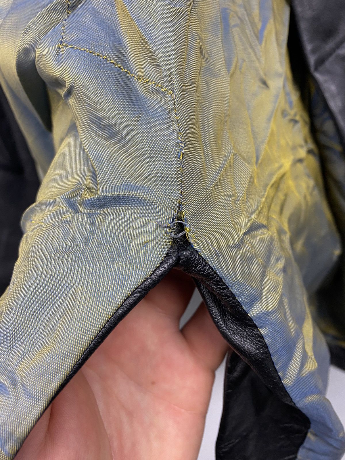 Versace Vintage Versace Classic V2 Leather Coat Jacket Prada Size US XL / EU 56 / 4 - 15 Thumbnail