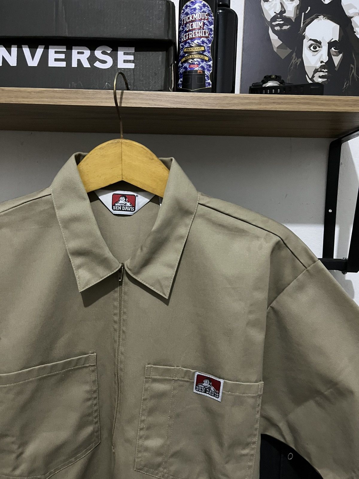 Ben Davis × Carhartt Ben davis halfzip workshirt mechanical shirt Size US L / EU 52-54 / 3 - 2 Thumbnail