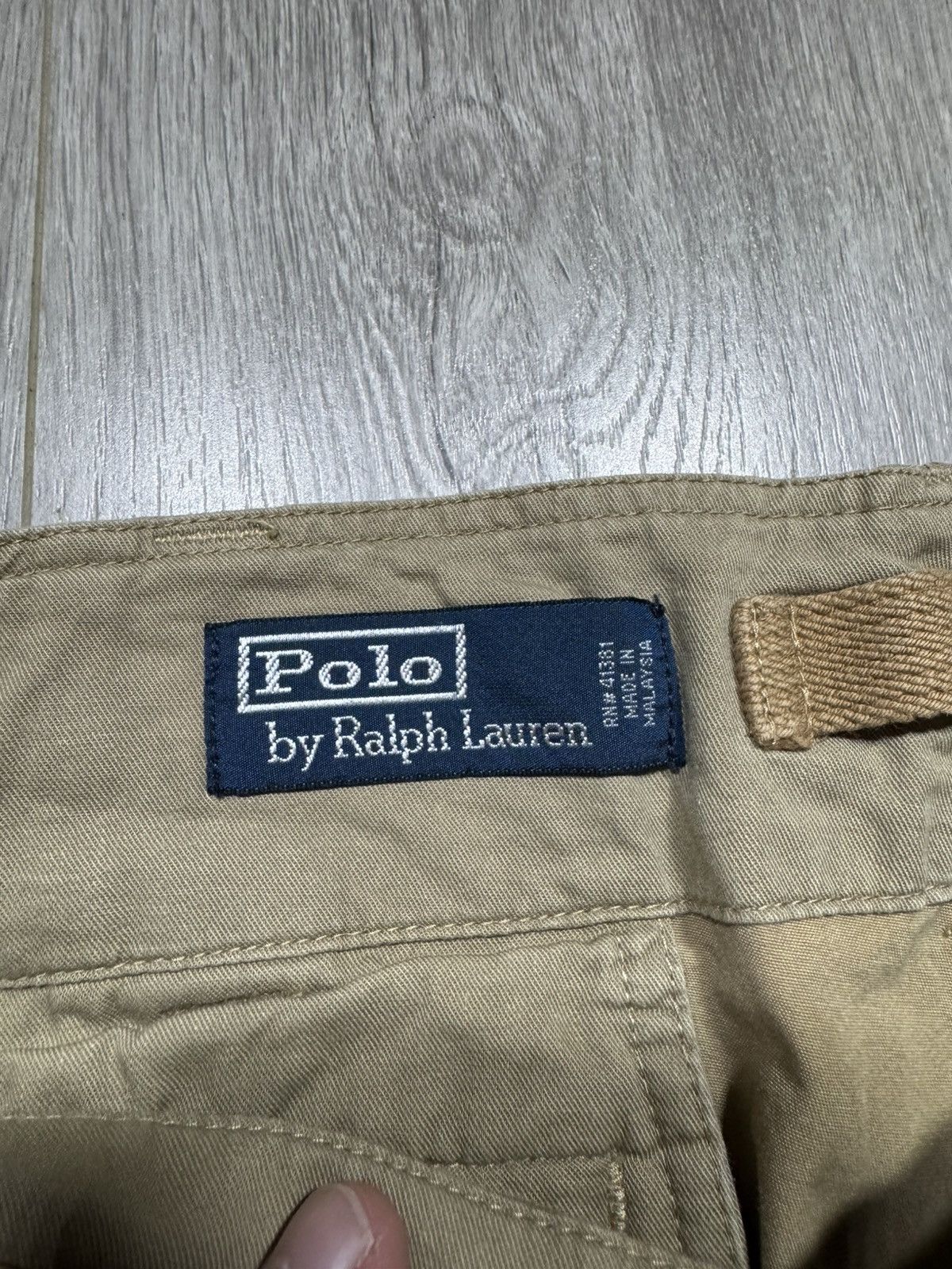 Polo Ralph Lauren S521 Military Cargo Pants tag Size 35 x 30