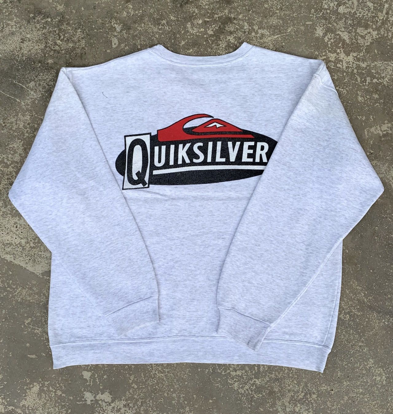 Quiksilver × Vintage Vintage 90s Quiksilver Crewneck Big Logo Size US M / EU 48-50 / 2 - 1 Thumbnail