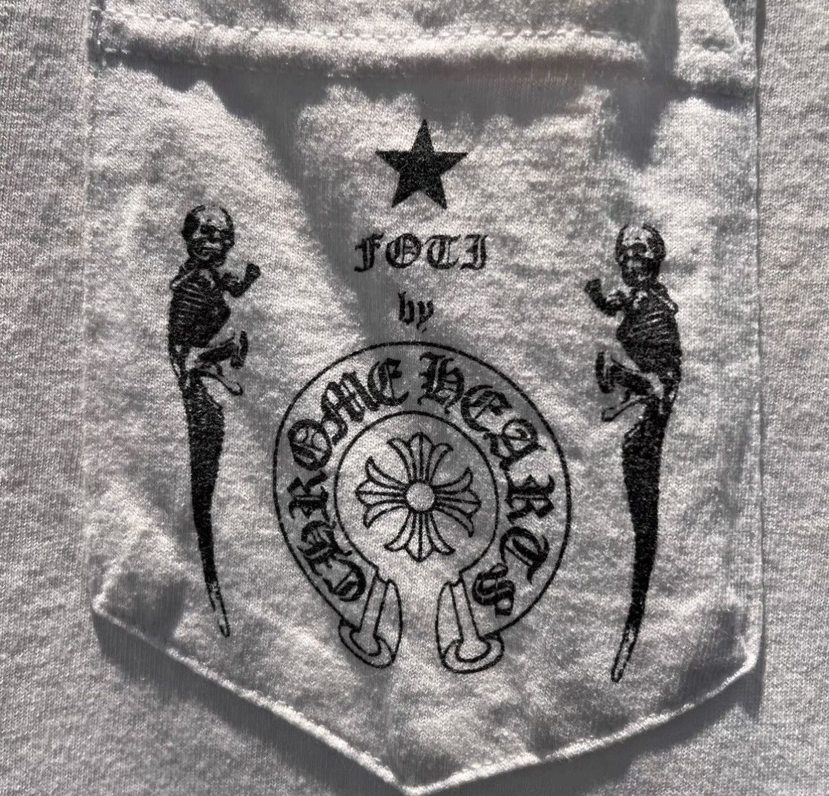 Chrome Hearts Chrome Hearts Foti Cross Skull Short Sleeve T-Shirt Size US S / EU 44-46 / 1 - 4 Thumbnail