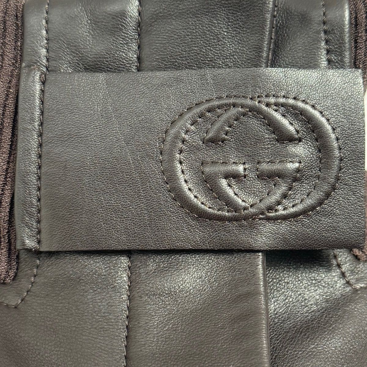 Gucci Runway Tom Ford for Gucci Asymmetrical Leather Jacket Size M / US 6-8 / IT 42-44 - 16 Thumbnail
