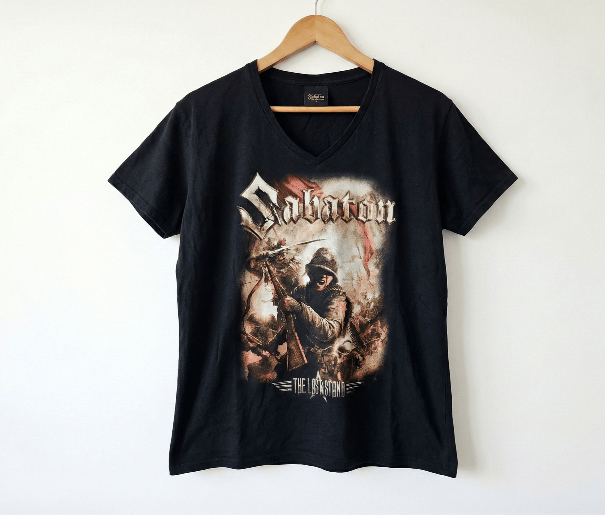 Other Sabaton T-Shirt Women XL The Last Stand Black Band Tee Size US XL / EU 56 / 4 - 1 Thumbnail