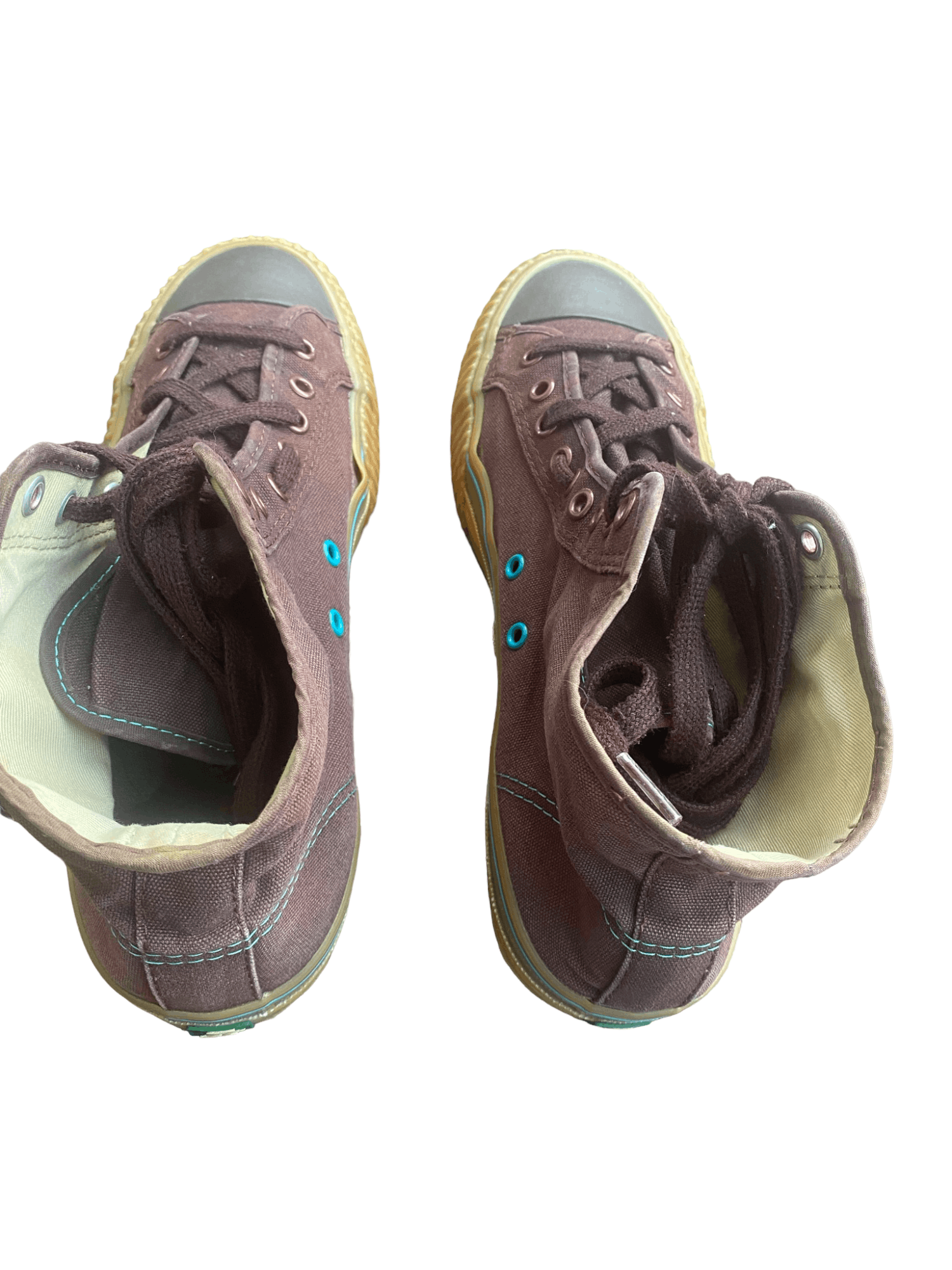 P.F. Flyers × Vintage PF Flyers Vintage Hi Top Tennis Sneakers - 10 Size US 10 / EU 43 - 2 Thumbnail