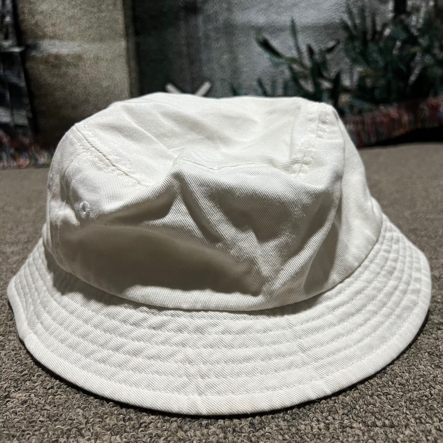 Stussy bucket hat white deals