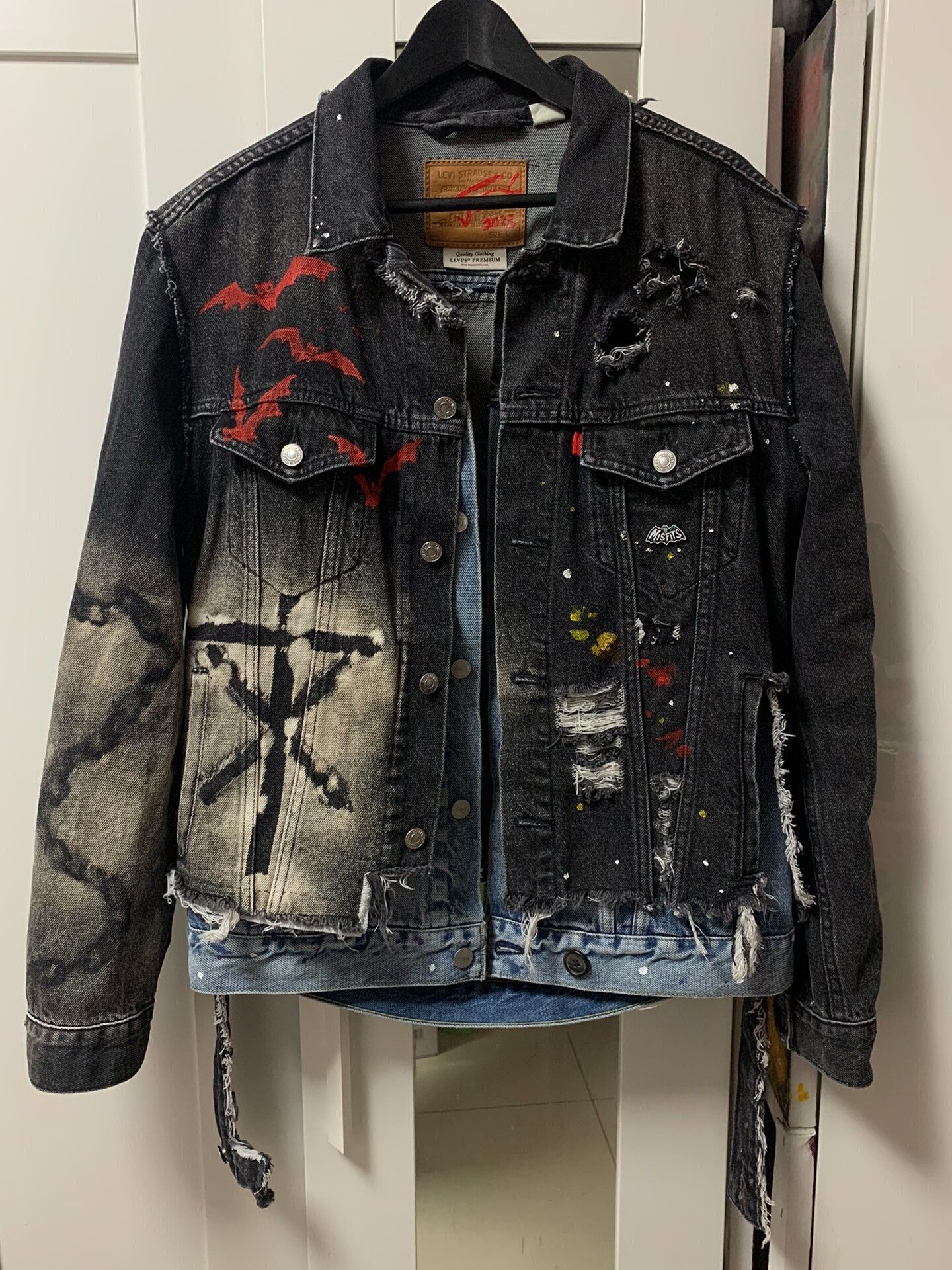 Maison MIHARA YASUHIRO CGJoey Remake Dark Denim Jacket Size US L / EU 52-54 / 3 - 1 Thumbnail
