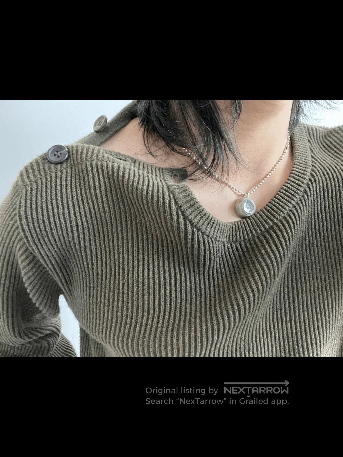 Yohji Yamamoto Sz 3 Yohji Yamamoto Pour Homme Knitwear Sweater. Size US L / EU 52-54 / 3 - 7 Thumbnail