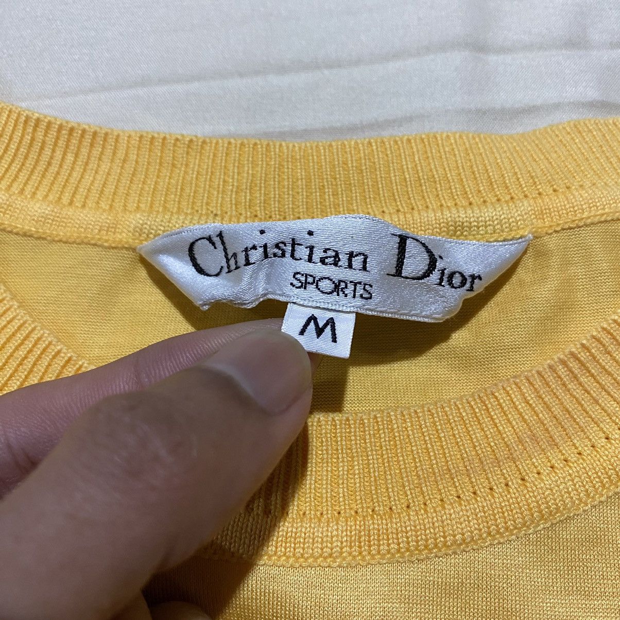 Christian Dior Monsieur Vintage Christian Dior Sports Embroidered T-Shirts Size US M / EU 48-50 / 2 - 3 Thumbnail