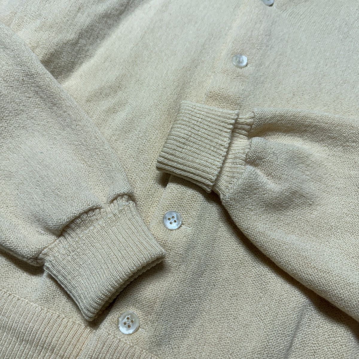Vintage 60s 70s Virgin Wool Cardigan Sweater Lord Jeff Size US M / EU 48-50 / 2 - 6 Thumbnail