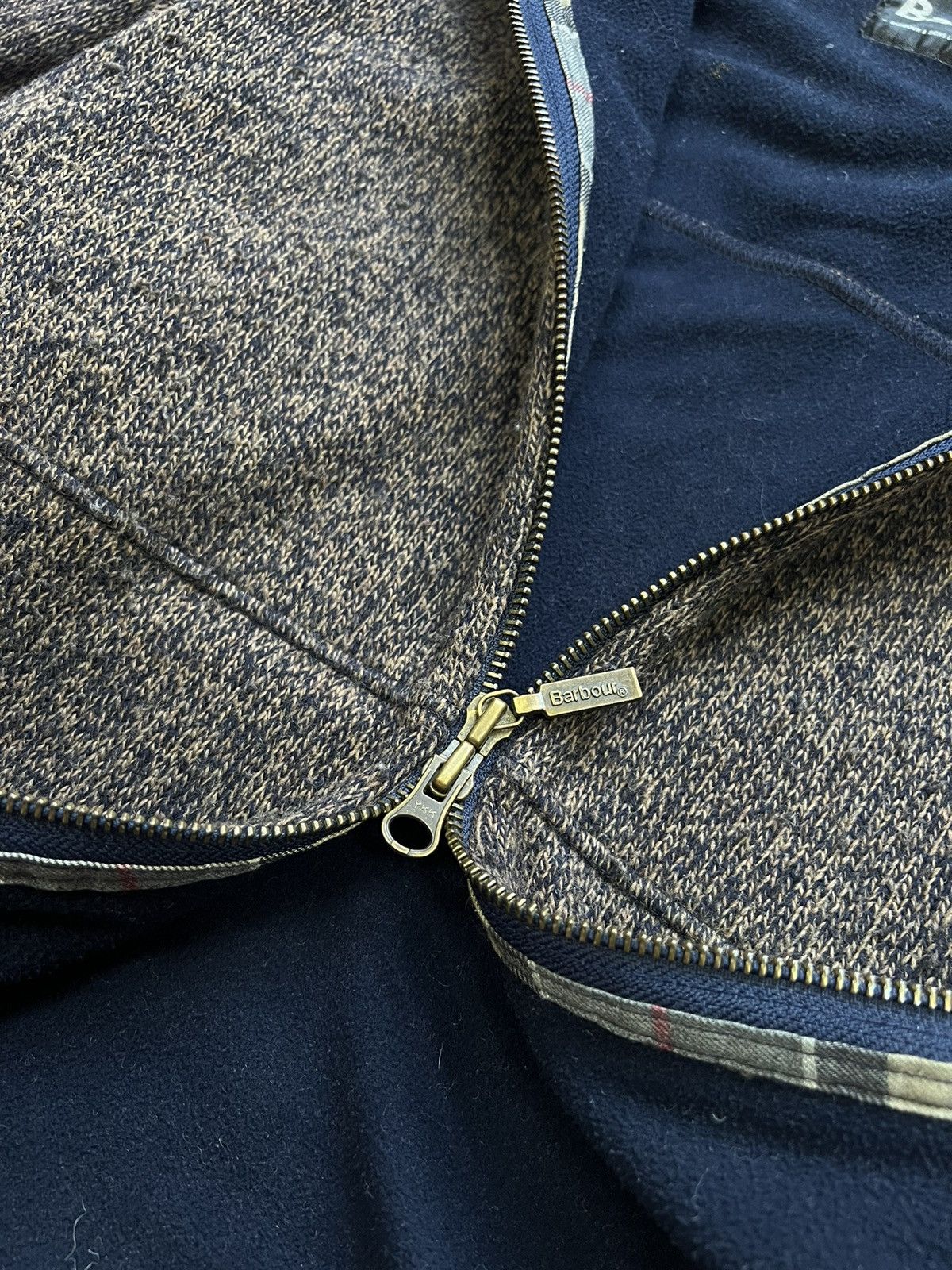 Barbour × Vintage Vintage Barbour SWALEDALE FLEECE Jacket Men's S-M Size US M / EU 48-50 / 2 - 8 Thumbnail