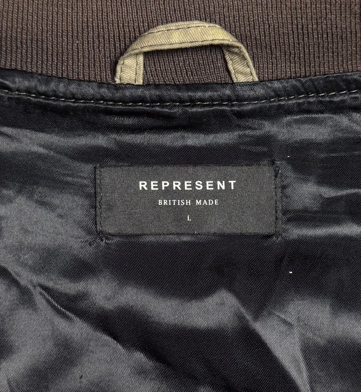 Represent Clo. Represent Clo Wax Cotton Camo Bomber Jacket Size US L / EU 52-54 / 3 - 12 Thumbnail