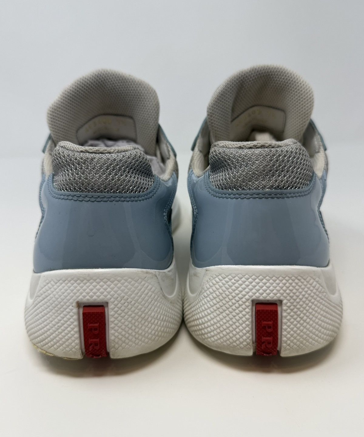 Prada Prada Americas Cup Sneaker Light Blue Size US 8.5 / EU 41-42 - 5 Thumbnail