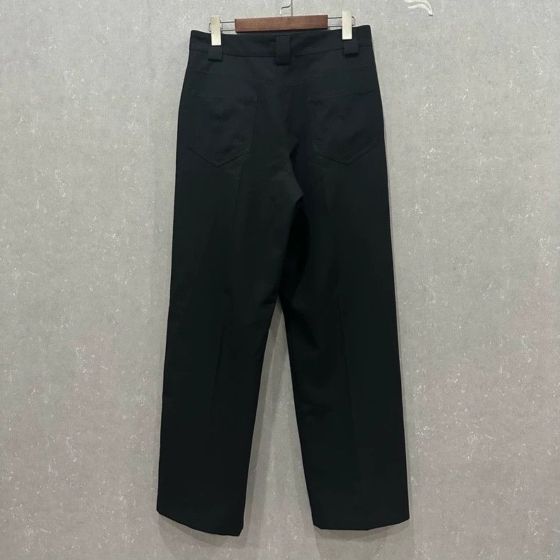 Louis Vuitton Louis Vuitton size US 46 Solid straight-leg slacks pants Size US 30 / EU 46 - 2 Thumbnail
