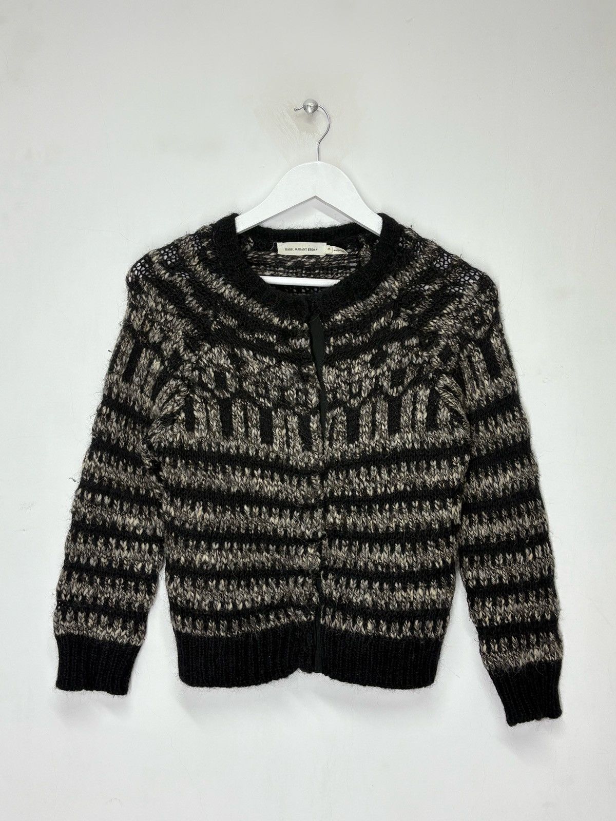Isabel Marant Isabel Marant Etoile Superkid Mohair Snap Button Sweater Size XS / US 0-2 / IT 36-38 - 1 Thumbnail