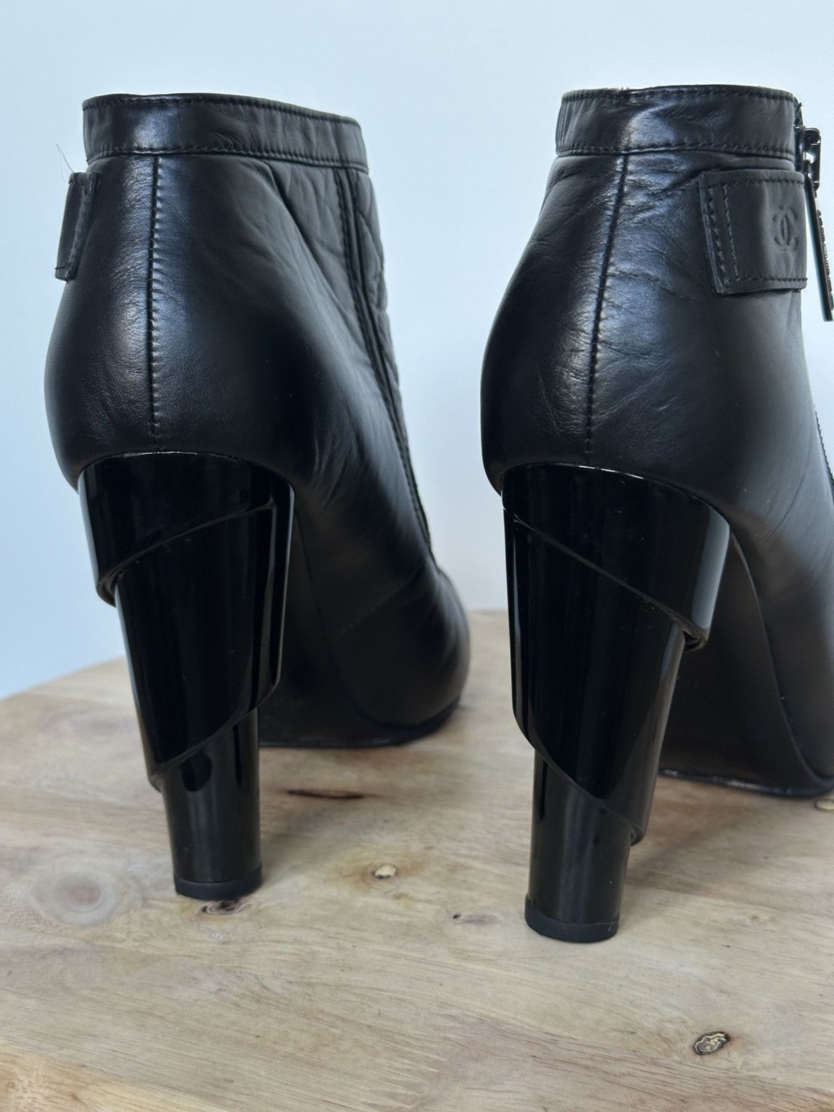 Chanel Chanel Mademoiselle quilted ankle boots with box Size US 6 / IT 36 - 8 Thumbnail
