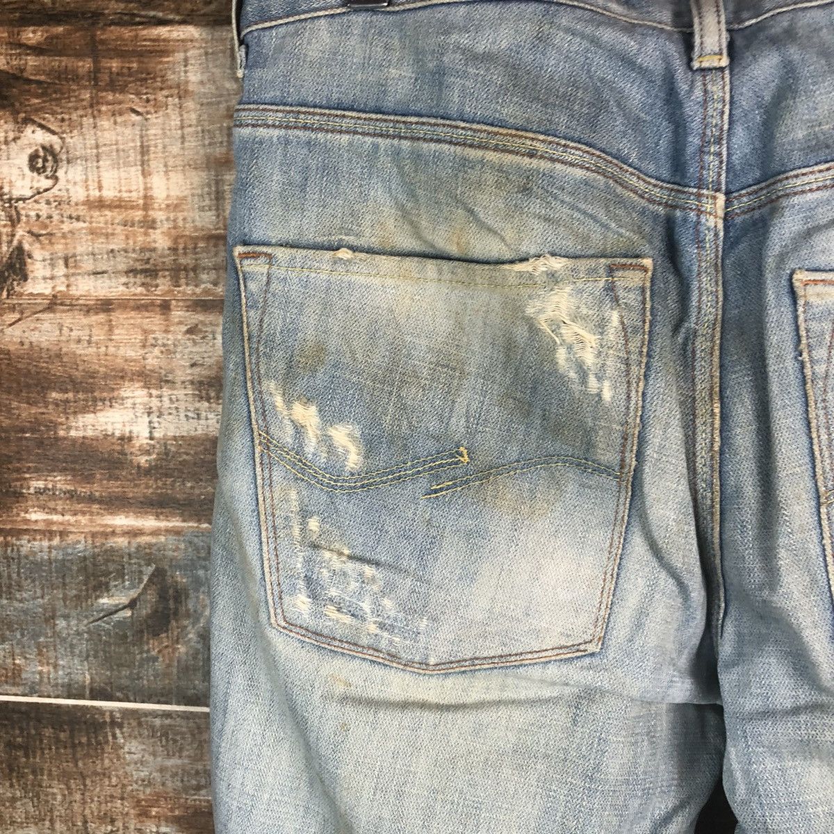 Jack & Jones DL Jack Jones Blue Denim Pants #C295 Size US 32 / EU 48 - 17 Thumbnail