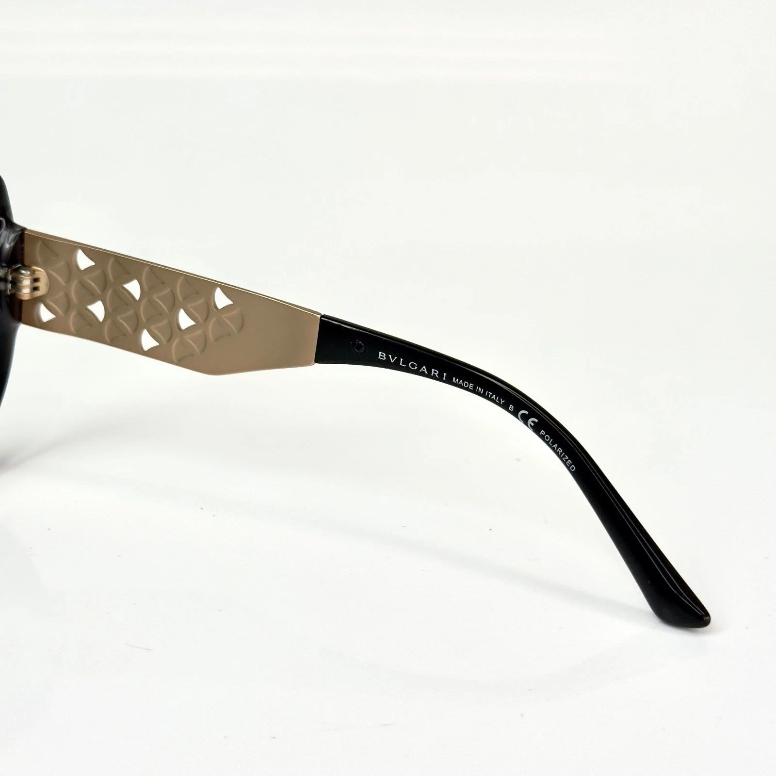 Bvlgari BULGARI BV8198B DIVAS DREAM Black POLARIZED Sunglasses 8198 Size ONE SIZE - 4 Thumbnail