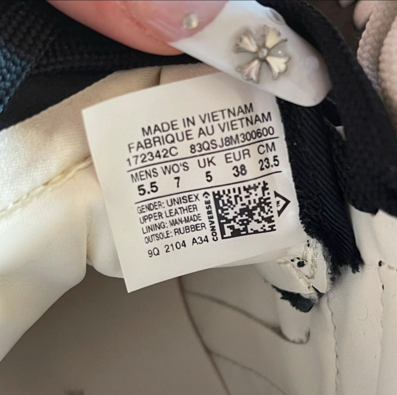 Converse × Rick Owens Drkshdw Rick Owens x Converse DRKSHDW TURBOWPN Mid Black Cloud Cream Size US 5 / EU 37 - 7 Thumbnail