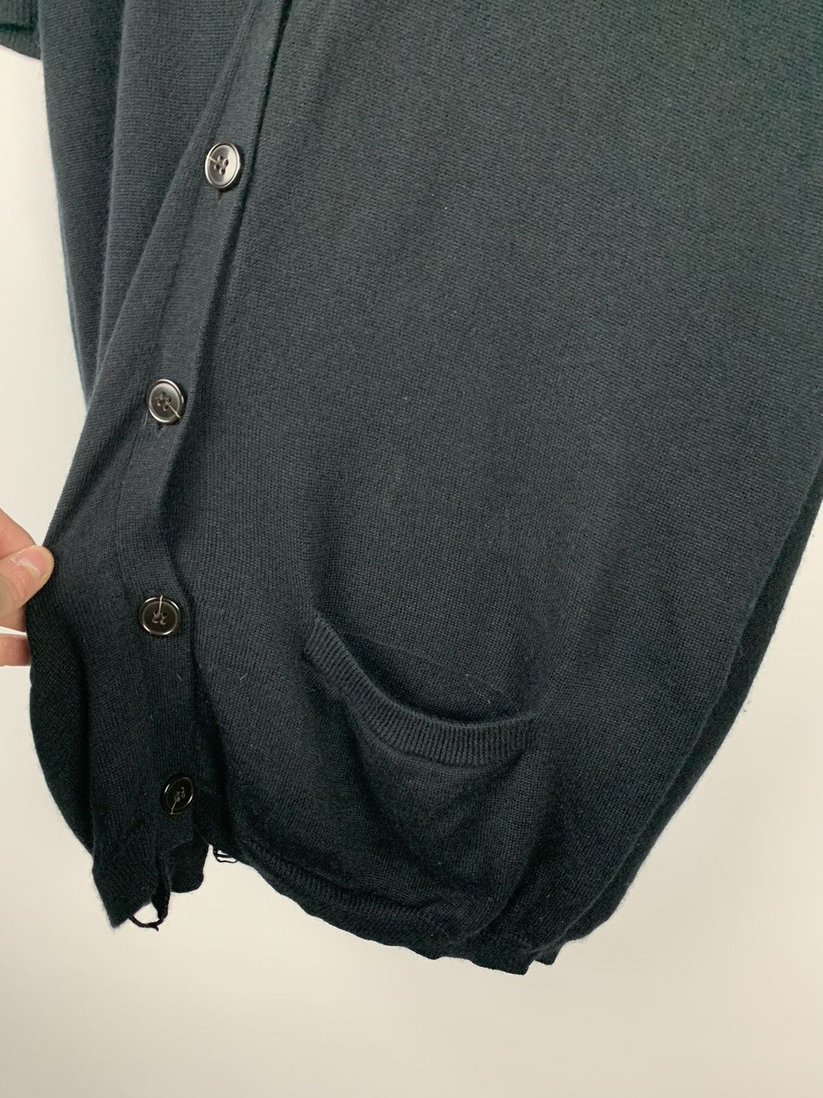 Acne Studios Acne Studios Silk Cashmere Sweater Black V-Neck Size S Top Size S / US 4 / IT 40 - 10 Thumbnail