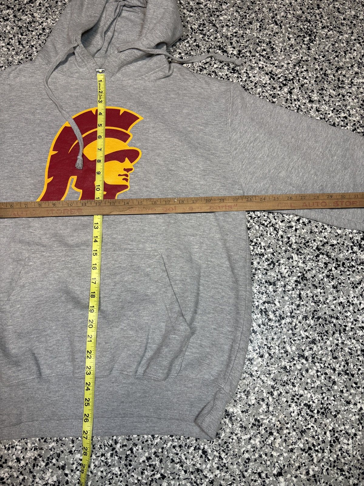 NCAA Vintage 2000s USC Trojans College Grey Hoodie Sz L 0658 Size US L / EU 52-54 / 3 - 5 Thumbnail