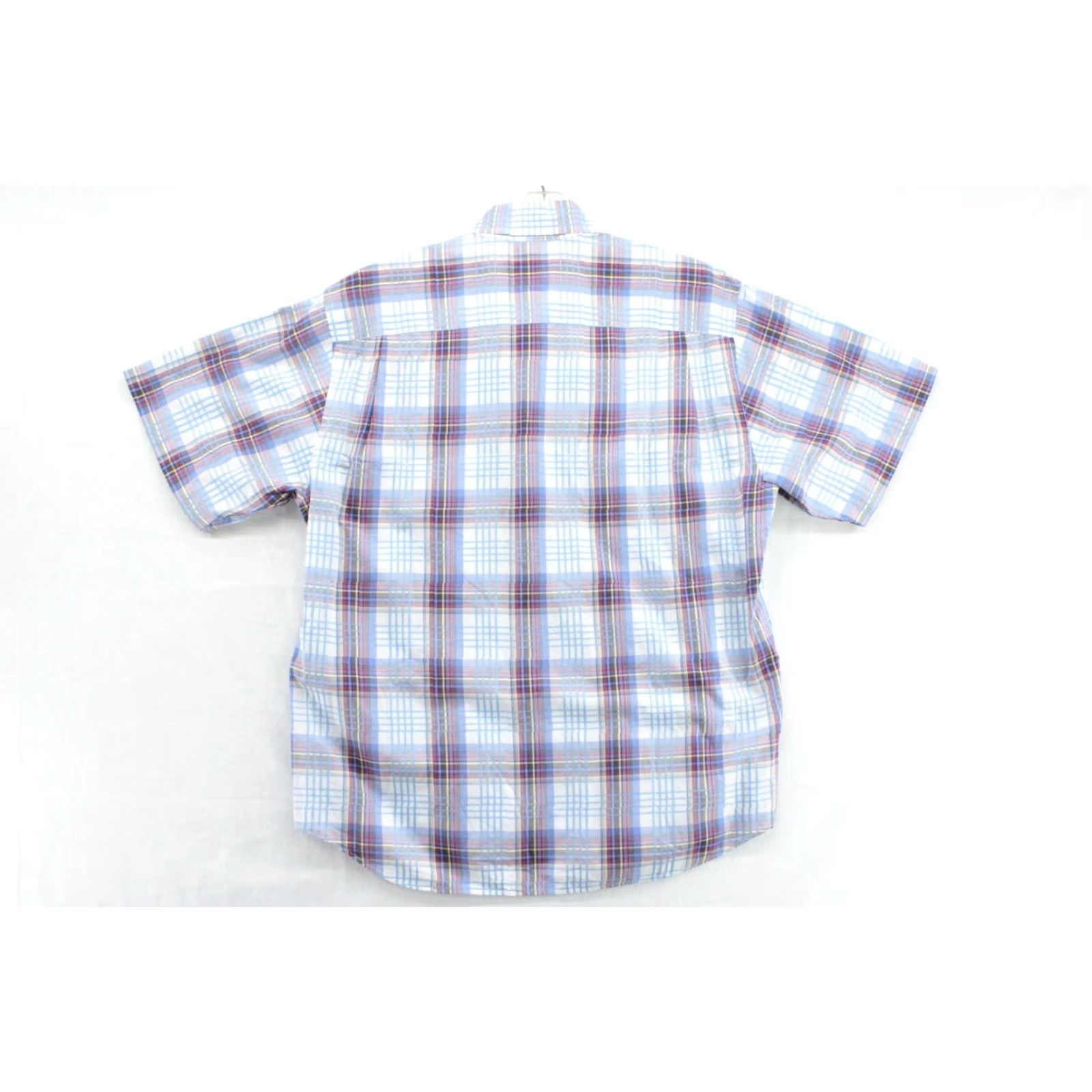 Robert Talbott Robert Talbott Carmel Shirt Men's XL Multicolor Plaid Short Sleeve Button Up Size US XL / EU 56 / 4 - 3 Thumbnail